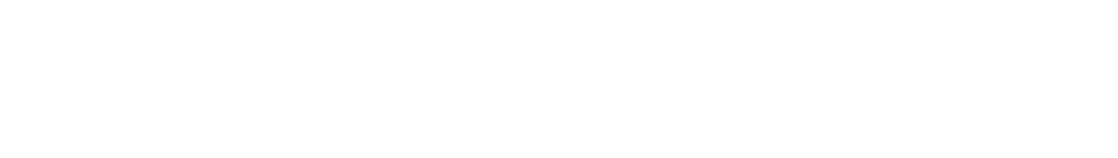 The Blue Mystery Shop